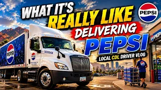 What It s Really Like Delivering Pepsi Local CDL Driver Vlog