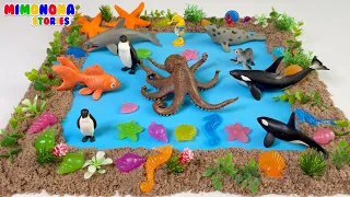 ¿Qué ANIMAL Es? 🤔🌾 ADIVINANZAS para Niños 🐘❄️ Granja, Mar, Desierto y Hielo | Mimonona Stories