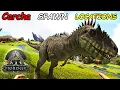 ARK Fjordur BEST Carcharodontosaurus Spawn LOCATIONS