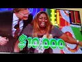 Price is Right spin big wheel record 80 000 between 3 peeps