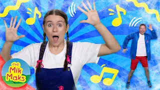 Wiggle Freeze Dance Song | Kids Dance Along & Brain Break Songs | The Mik Maks
