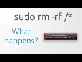 sudo rm - rf