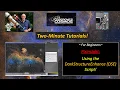 2-Minute Tutorial Using the DarkStructureEnhance Script
