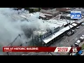 Historic Stiefelmeyer Building in downtown Cullman burns