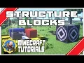 How to use Structure Blocks Basics Minecraft Tutorials Java Edition 1 16