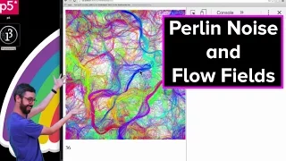 Live Stream Perlin Noise and Flow Fields