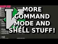 VIM More Command Mode and Shell Commands