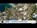 Stranded hiker rescued in Mono County