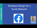 Database Design for Facebook A Social Network Database Example