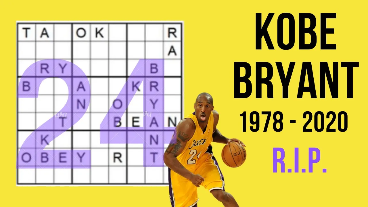 A Sudoku Tribute to Kobe Bryant