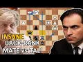 Lagu Silent Queen Strike Leads to Stunning Back-Rank Checkmate vs Tal