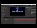 After Effects Tutorial Title with Particles - Trapcode