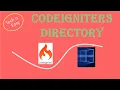 Codeigniter3 Directory Structure