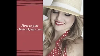 How to work on OneBackpage Dating Ads Posting Site