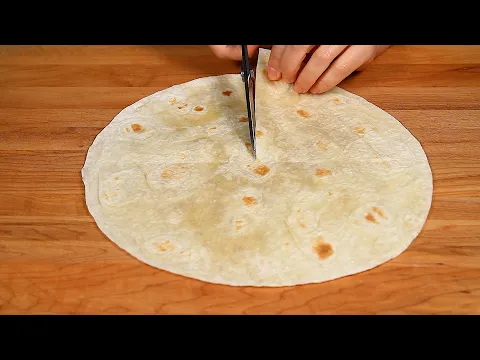 Download MP3 Cut Tortilla This Way! This Recipe Makes Me Never Get Tired of Eating Tortillas