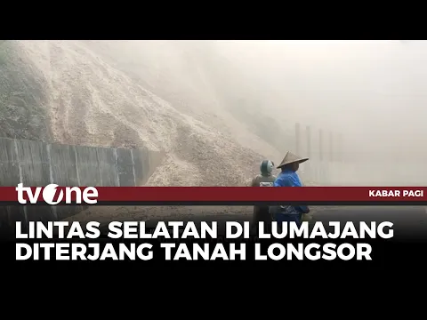 Hujan Lebat Tak Kunjung Henti, Tebing 40 Meter di Lumajang Longsor