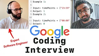 Google Coding Interview With an Expert Software Engineer