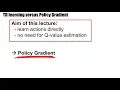 RL4 1 Introduction TD-methods versus Policy Gradients