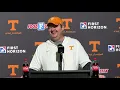 Tennessee HC Josh Heupel Talks Jim Knowles Hire Quarterback Room Questions Roster Movement