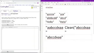 Recursion - 1 stringClean Java Solution Codingbat com