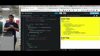 React Inline Styling with JSS - Talk JS Talk CSS JSConf Asia Special