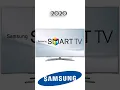 evolution of samsung 📺 (2000~2022) #shorts