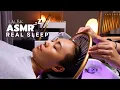 Ultimate ASMR Real Head Spa Tuning Fork Scalp Massage Facial
