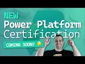 NEW Power Platform Cert Microsoft Power Platform Analyst MAYBE
