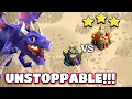 Strongest Th14 Attack using Dragons Destroy higher town halls