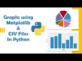python matplotlib graphs using csv files bar pie line graph