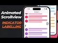 Animated ScrollView Indicator Labelling - Xcode 14