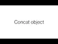 ES6 Concat object in javascript