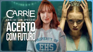 CARRIE: UM ACERTO QUE ENVOLVE CASOS REAIS NO UNIVERSO DE KING! | Análise com spoilers