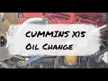 Cummins X15 Oil Change Walkthrough - Basic Oil Change