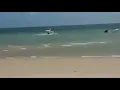 Toyota Landcruiser in water
