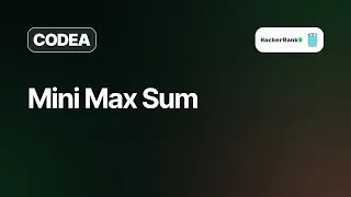 Mini Max Sum Hackerrank Solution Golang