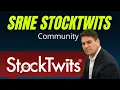 SRNE Stocktwits Sorrento Therapeutics Community