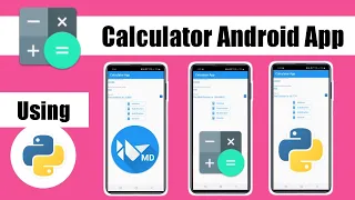 Calculator Android App using Python Convert Py to APK Tutorial