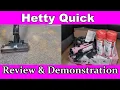 Lagu Hetty Quick Cordless Stick Vacuum Cleaner Review \u0026 Demonstration