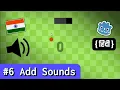 Create Snake Game Add Sounds Ep 06