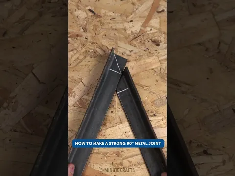 Stop Guessing the Angle — Try This Metal Cutting Method 🔧📏