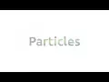 Particles Animation with HTML5 Canvas