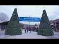 Riding the Polar Express Train in Bryson City North Carolina Full Experience POV
