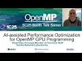 AI-assisted Performance Optimization for OpenMP GPU Programming