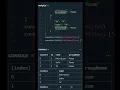 Table in the console output