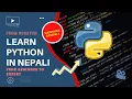 Learn Python in Nepali Basic Python Installation First Program VS Code Beginner s Tutorial
