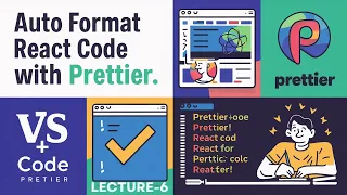 Auto Format React Code With Prettier React Tutorial
