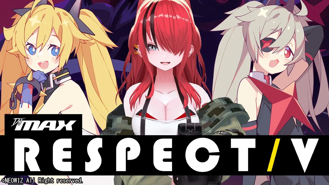 【DJMAX RESPECT V】完全初見！音ゲーやってみる！！！プレゼントもあるよ！！！【レイン・パターソン/にじさんじ】