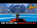 Where is Forgotten Island Location in Blox Fruit How to reach Forgotten Island
