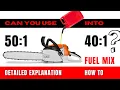 Unlocking the Secrets Can You Safely Use 50 to 1 in a 40 to 1 Chainsaw Find Out Now